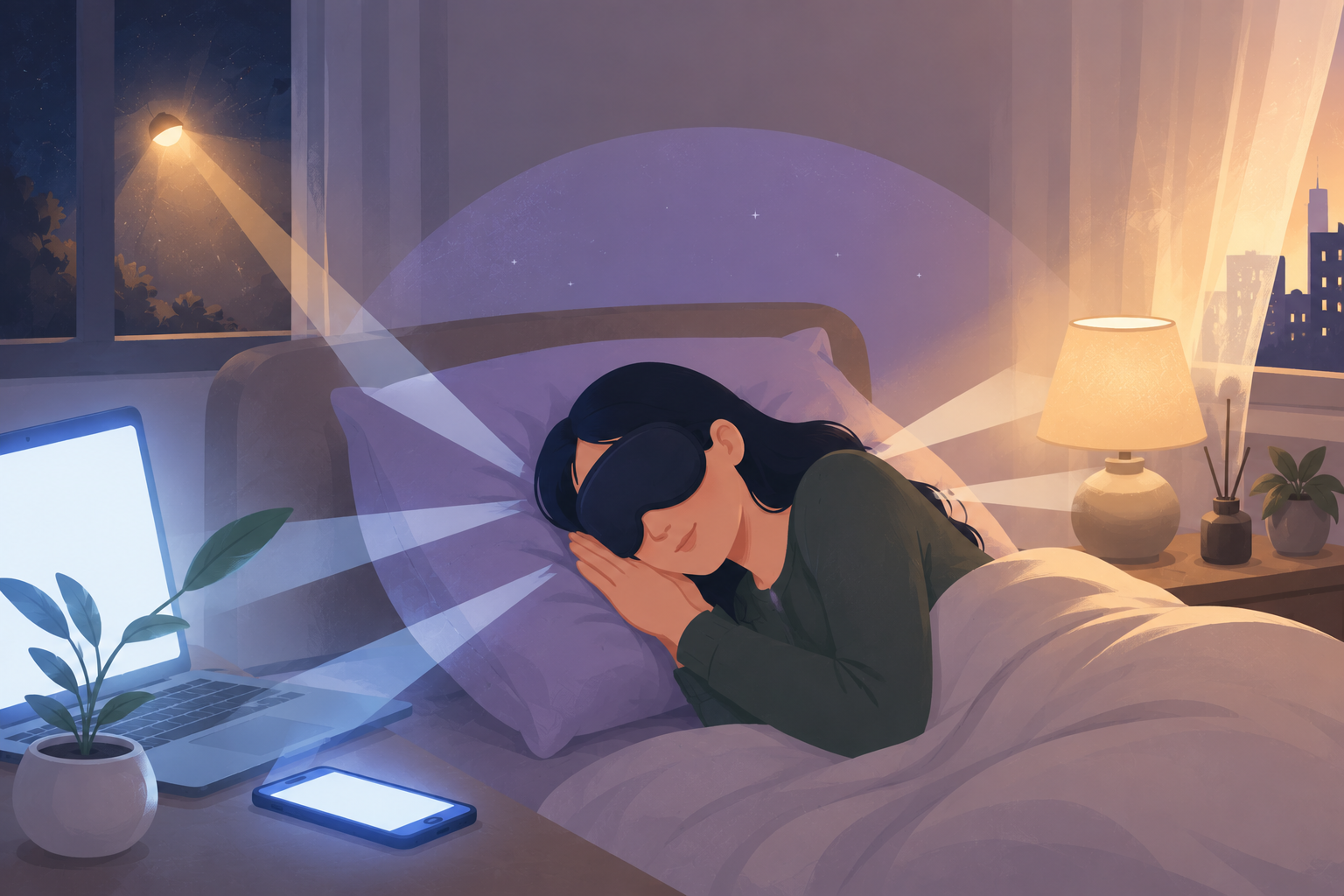 Pourquoi la lumière empêche-t-elle de dormir ?