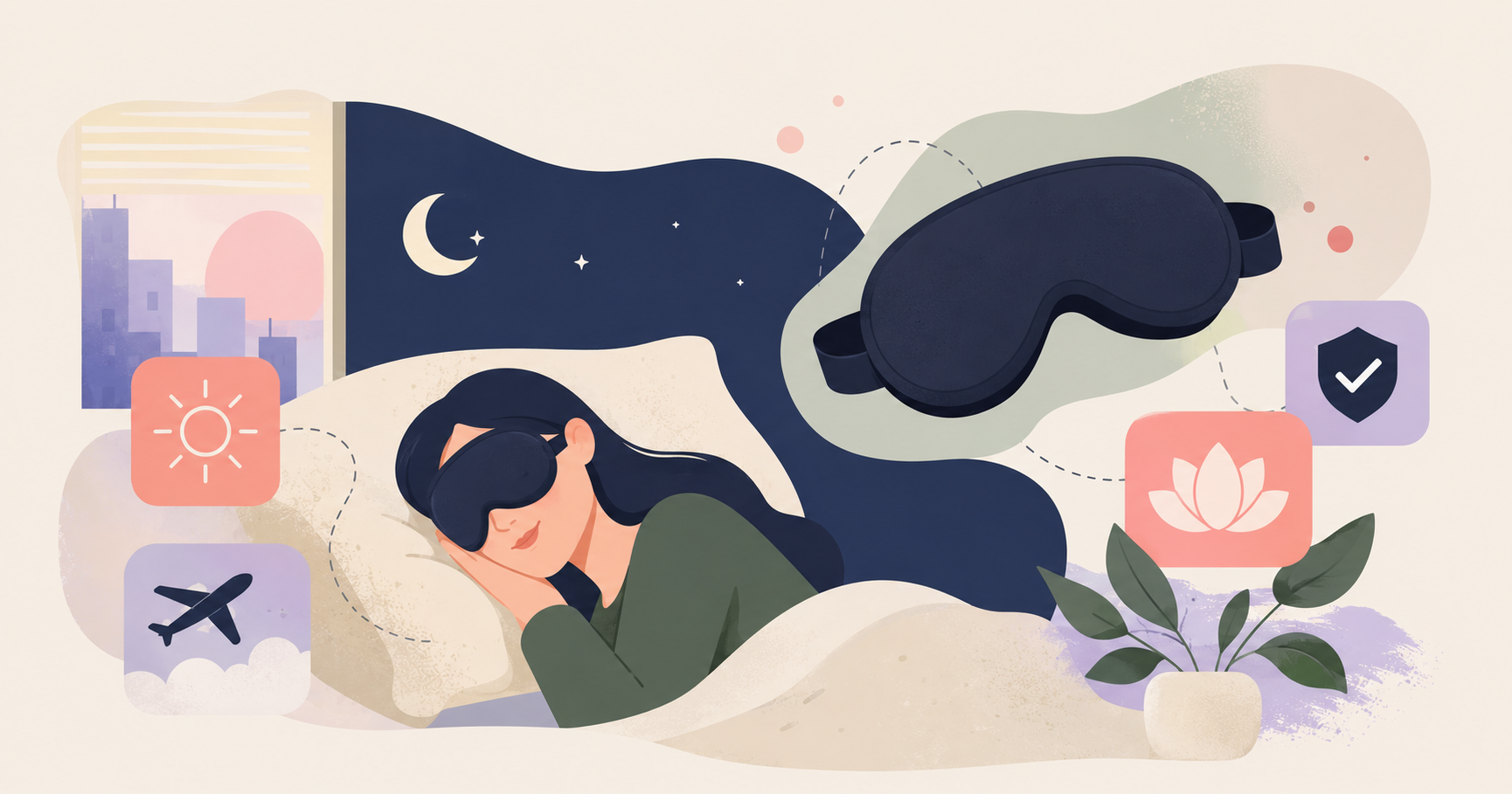 Guide complet du masque de sommeil : bienfaits, conseils et comment choisir le bon modèle