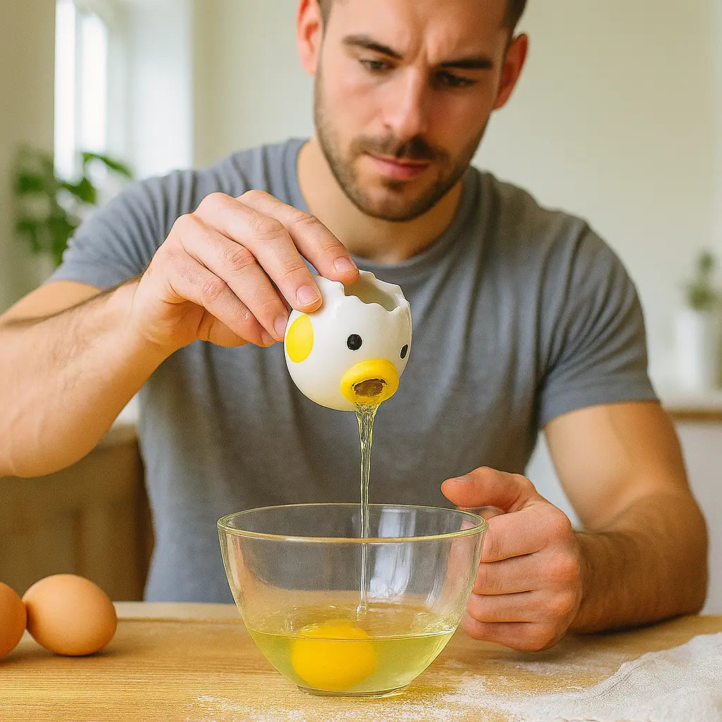 Séparateur d'œuf en Céramique – Le Filtre des Initiés du Jaune Suprême EggPower