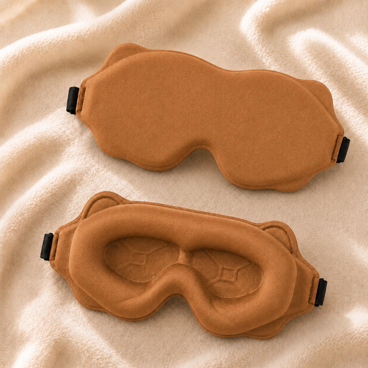 Masque de sommeil 3D confortable anti-lumière EggPower