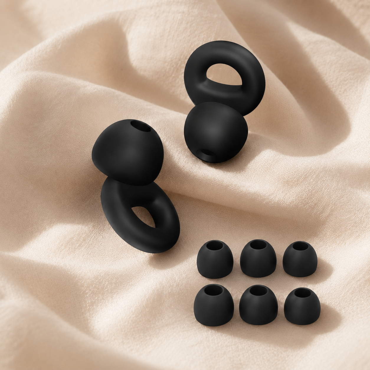 Bouchons d’oreilles sommeil en silicone | Réduire le bruit la nuit EggPower