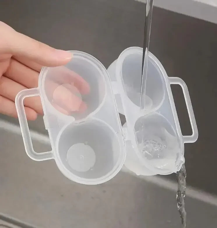 Boîte Anti-Choc pour Deux Œufs – L’Écrin des Initiés | EggPower