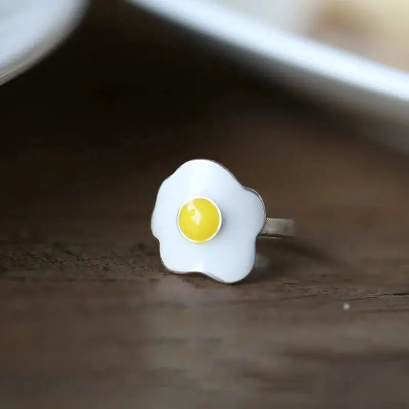 Bague Œuf au Plat – L’Anneau du Jaune Précieux - EggPower