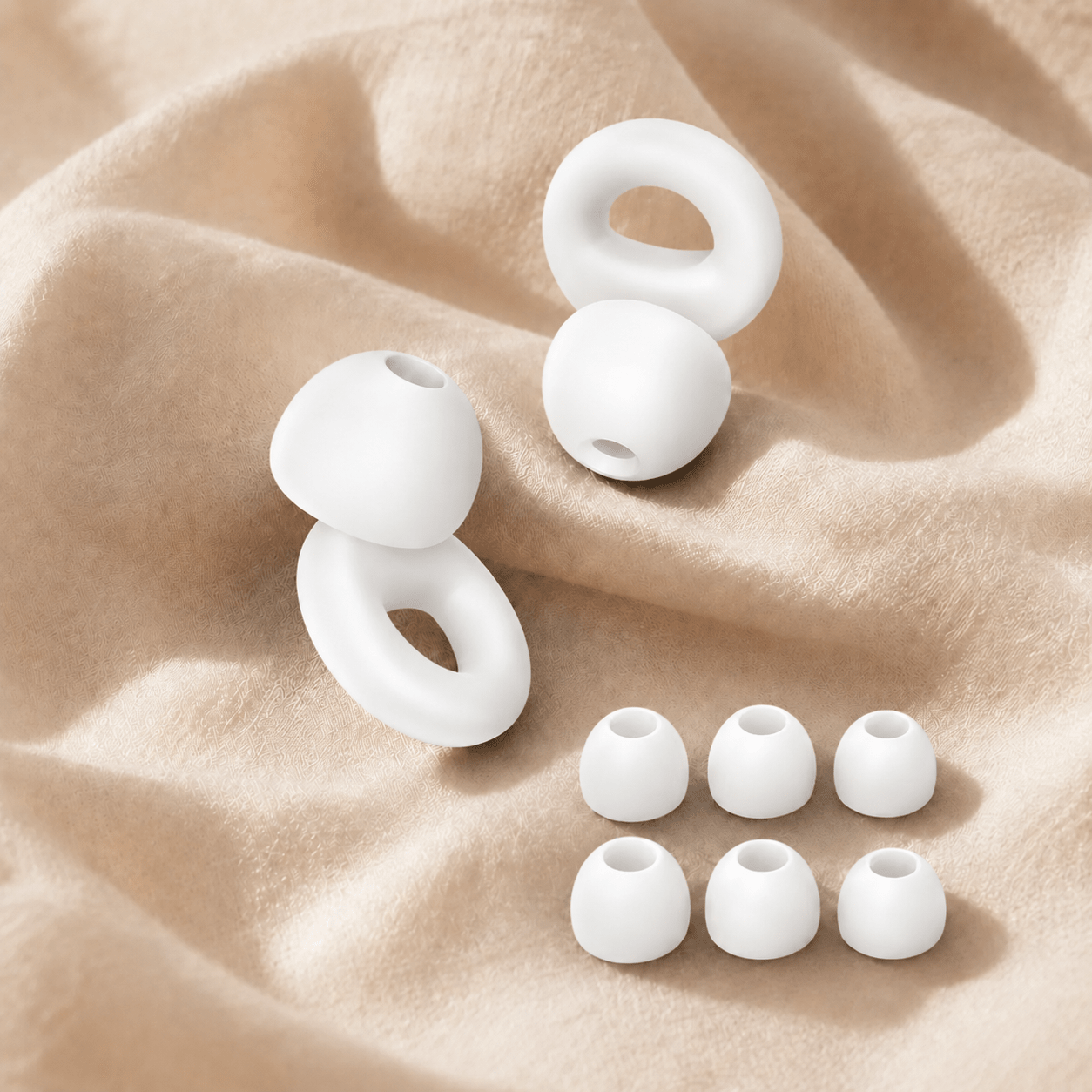 Bouchons d’oreilles sommeil en silicone | Réduire le bruit la nuit - EggPower