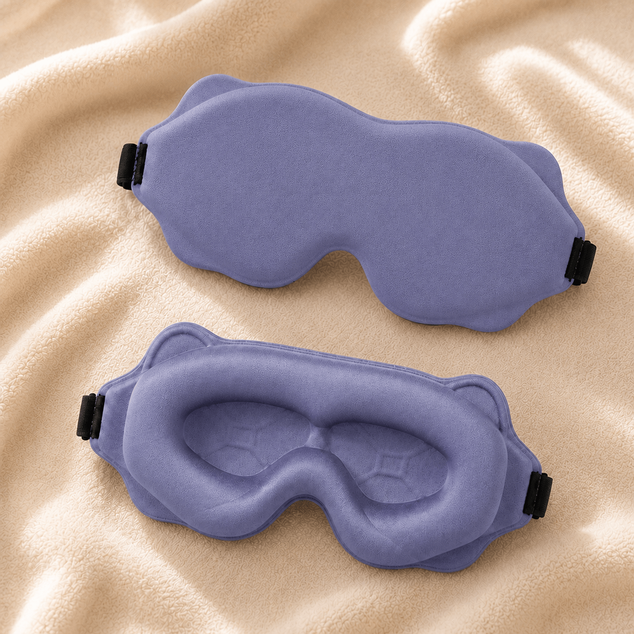 Masque de sommeil 3D confortable anti-lumière - EggPower